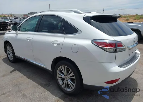 2013 Lexus Rx 350 из США, поврежденный, VIN 2T2ZK1BA0DC119817